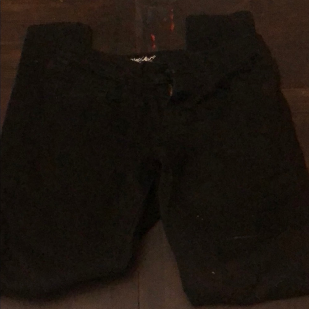 Black skinny jeans